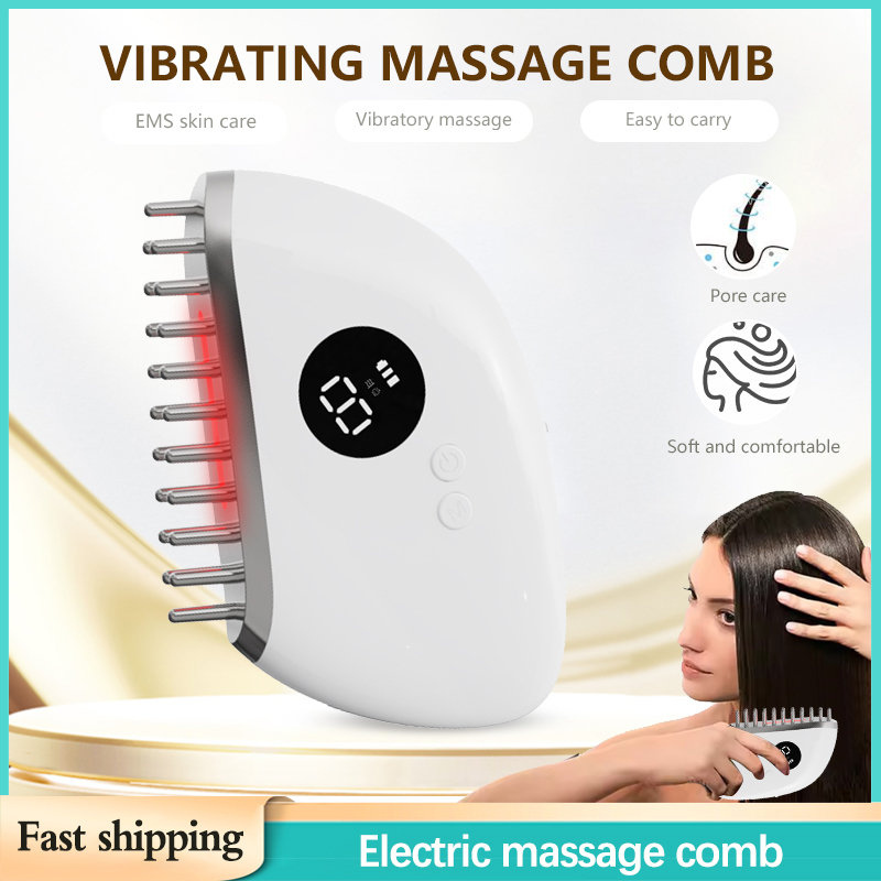 Hair Care Growth - Electric Hair Growth Comb Red Light
