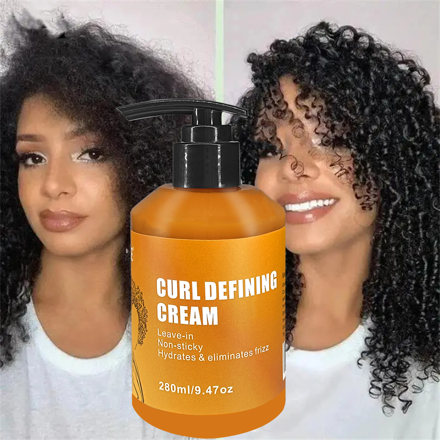 Hair Care Oil Serum - GZE CURL DEFINING CREAM with Argan