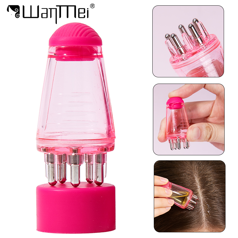 Hair Care Oil Serum - 6ML Scalp Applicator Liquid Comb Essential