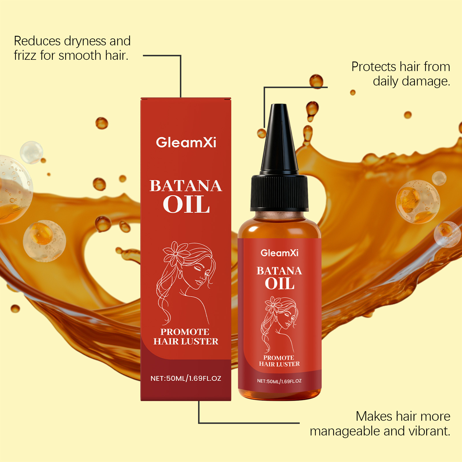 Batana Hair Essential Oil Anti - Split End Repair Serum 评论和价格