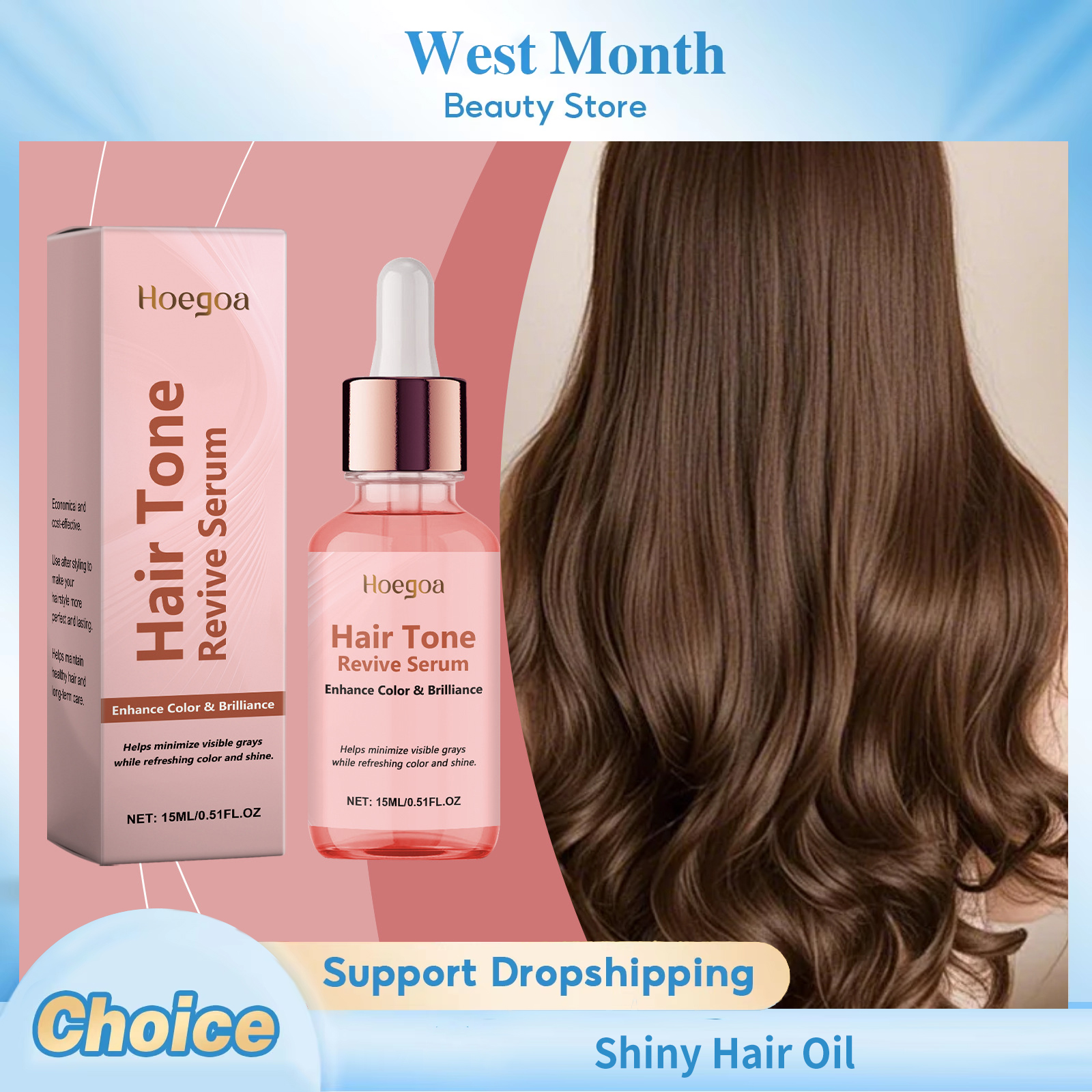 Shiny Hair Oil Deep Moisturizi - Split End Repair Serum 评论和价格
