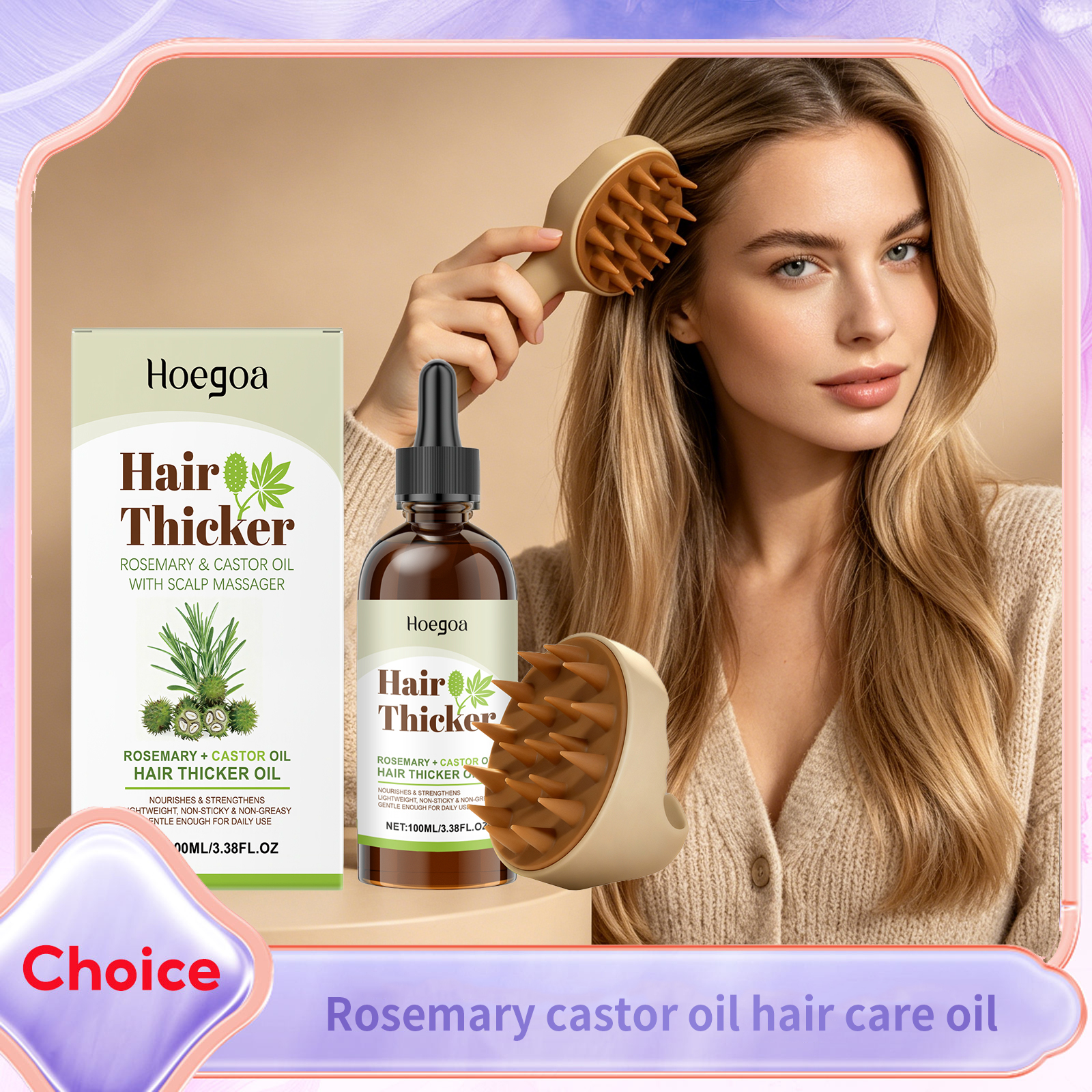 Rosemary Castor Oil Hair Care  - Split End Repair Serum 评论和价格