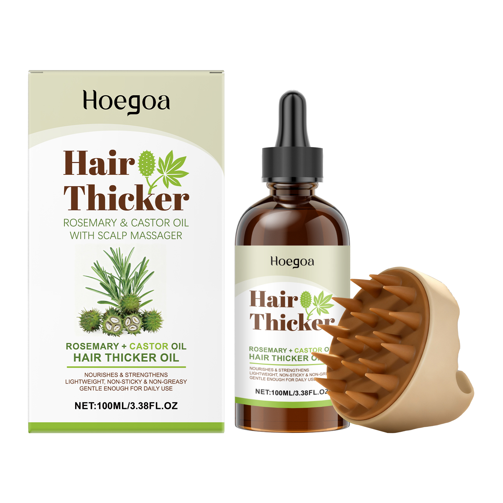 Rosemary Castor Oil Hair Care  - Split End Repair Serum 评论和价格