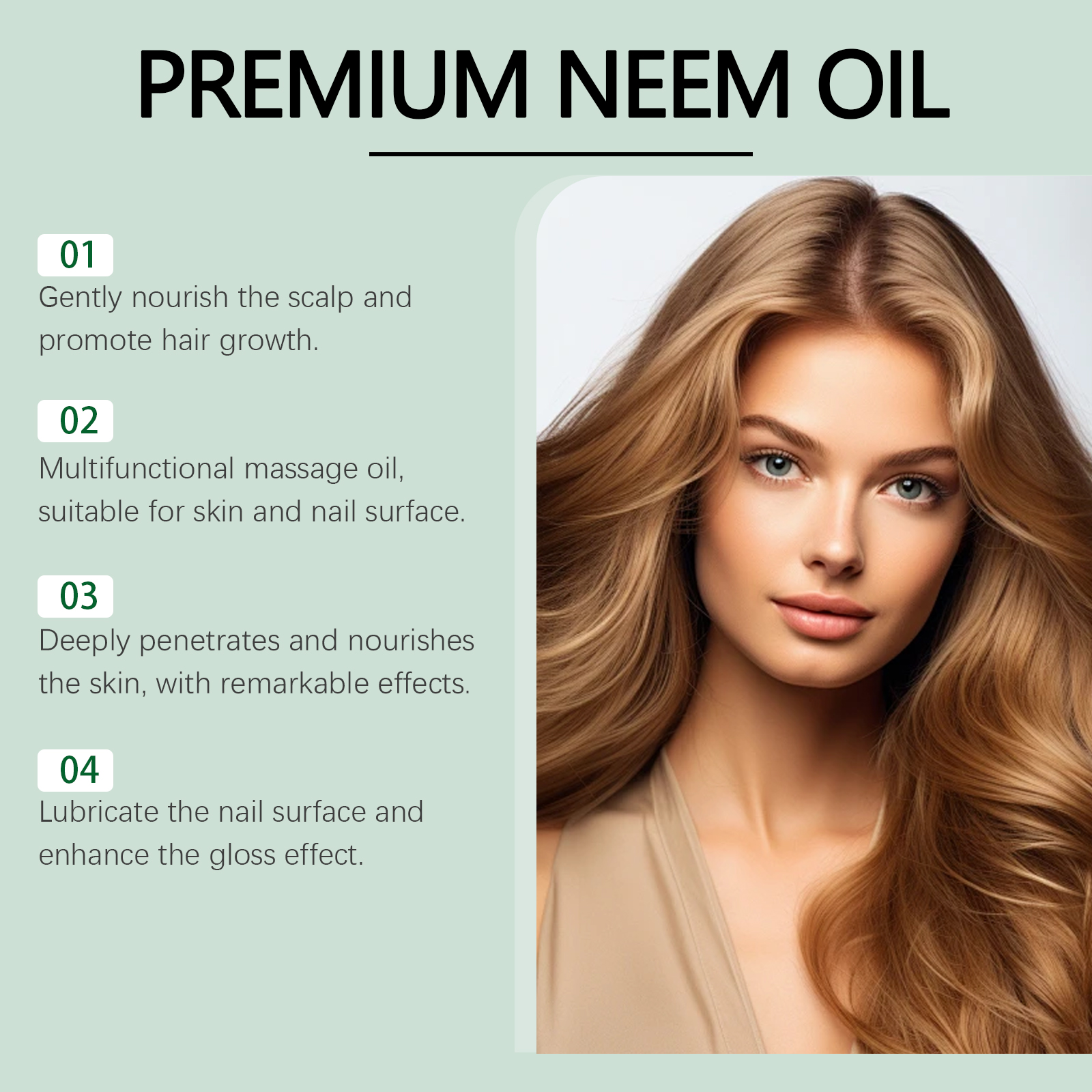 Pure Neem Oil Hair Serum Repai - Split End Repair Serum 评论和价格