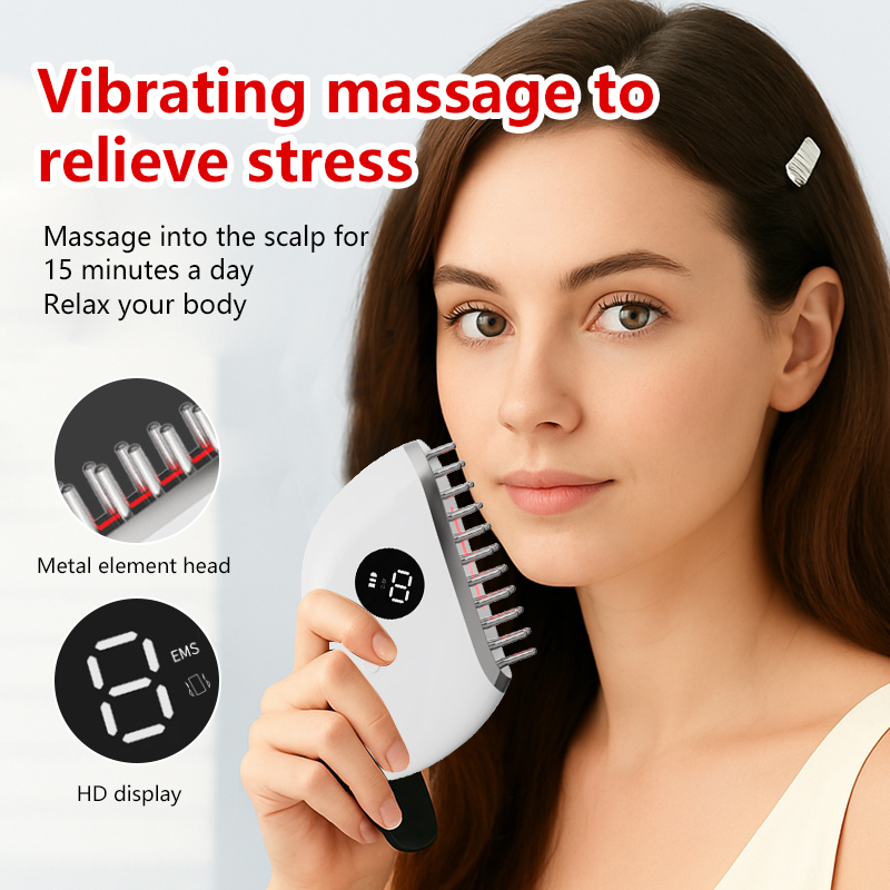 Electric Hair Growth Comb Red  - Hair Care Growth 评论和价格