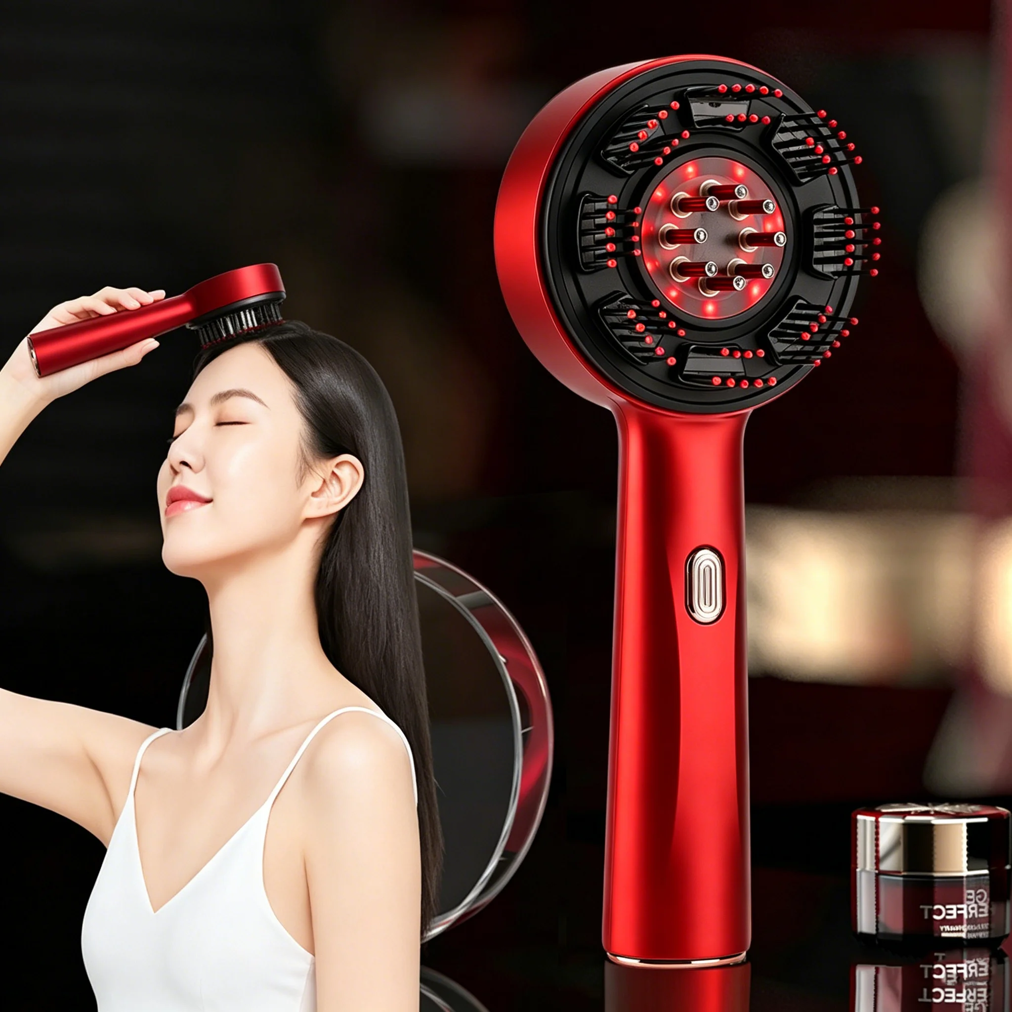 Electric Massage Comb Portable - Hair Care Growth 评论和价格