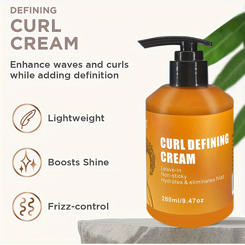 GZE CURL DEFINING CREAM with A - Hair Care Oil Serum 评论和价格