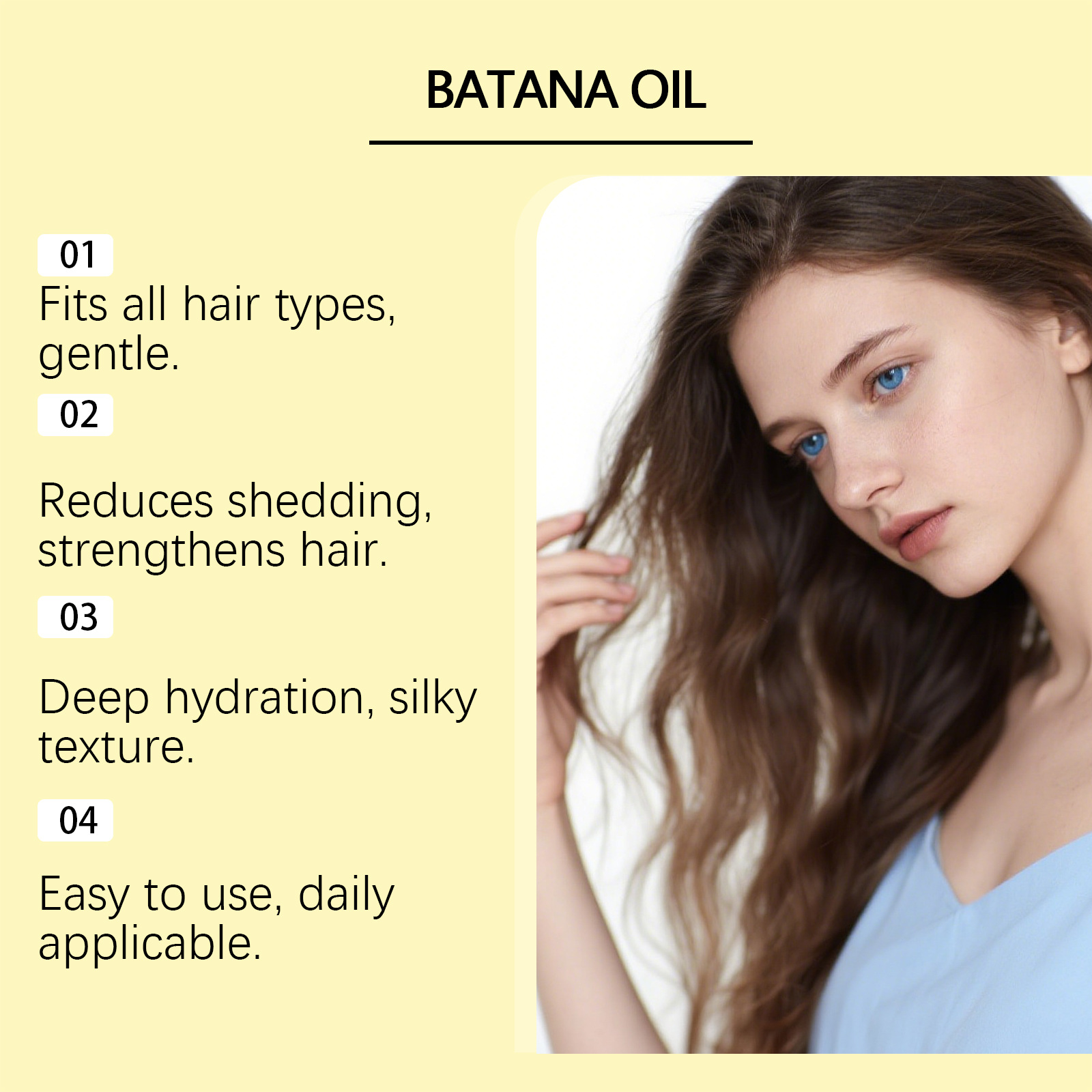 Batana Hair Oil Natural Organi - Split End Repair Serum 评论和价格