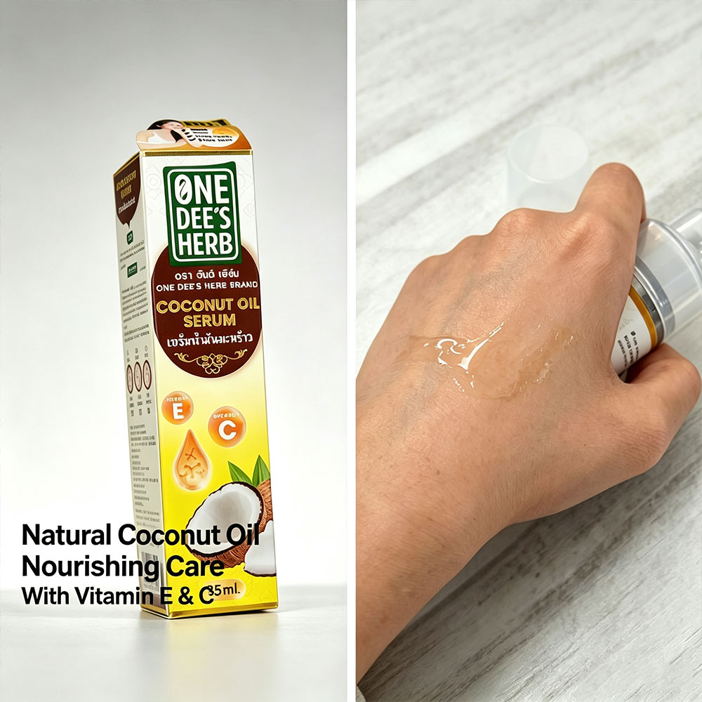 Thailand One Dee's Herb Coconu - Hair Care Oil Serum 评论和价格