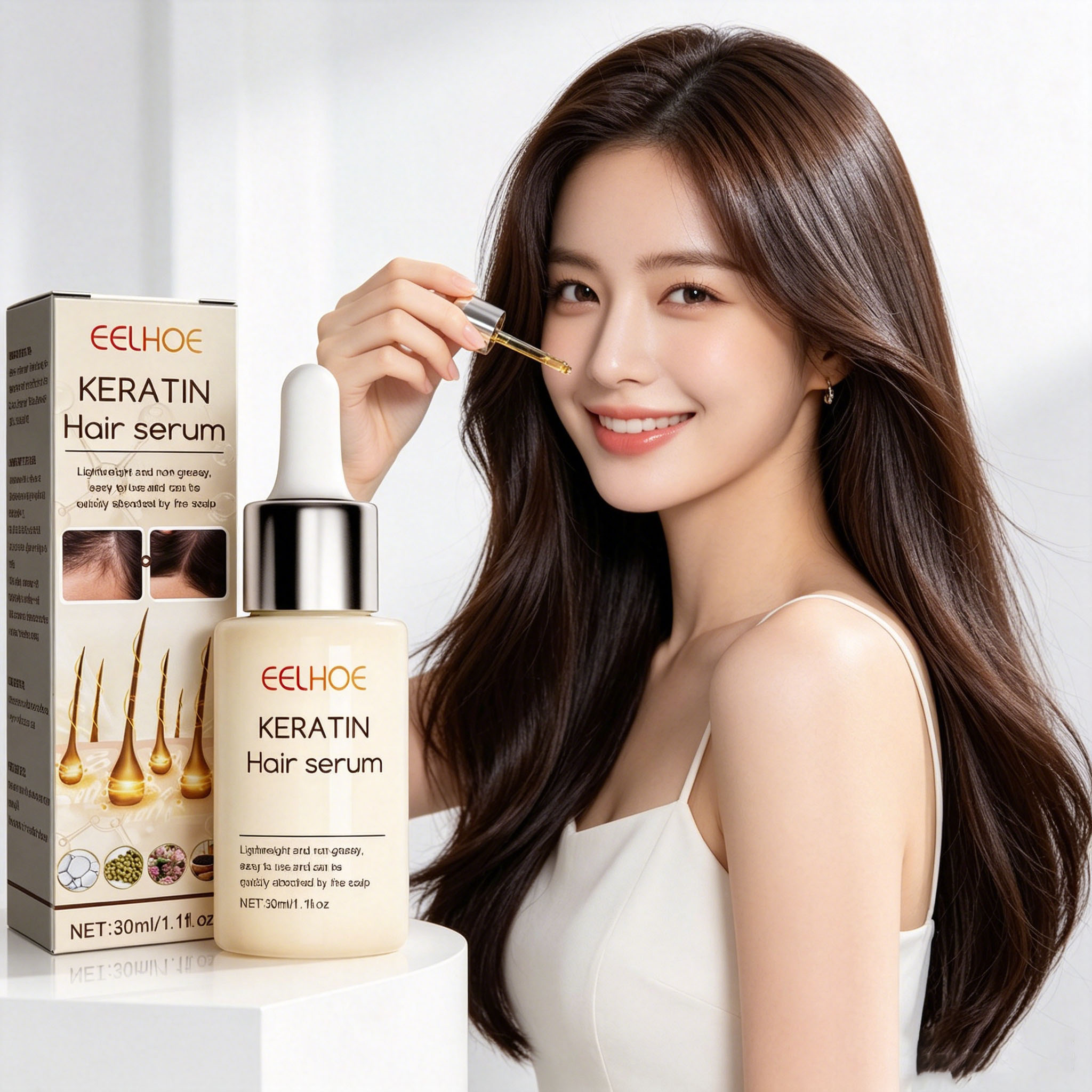 Dense Hair Essence Oil Strong  - Split End Repair Serum 评论和价格