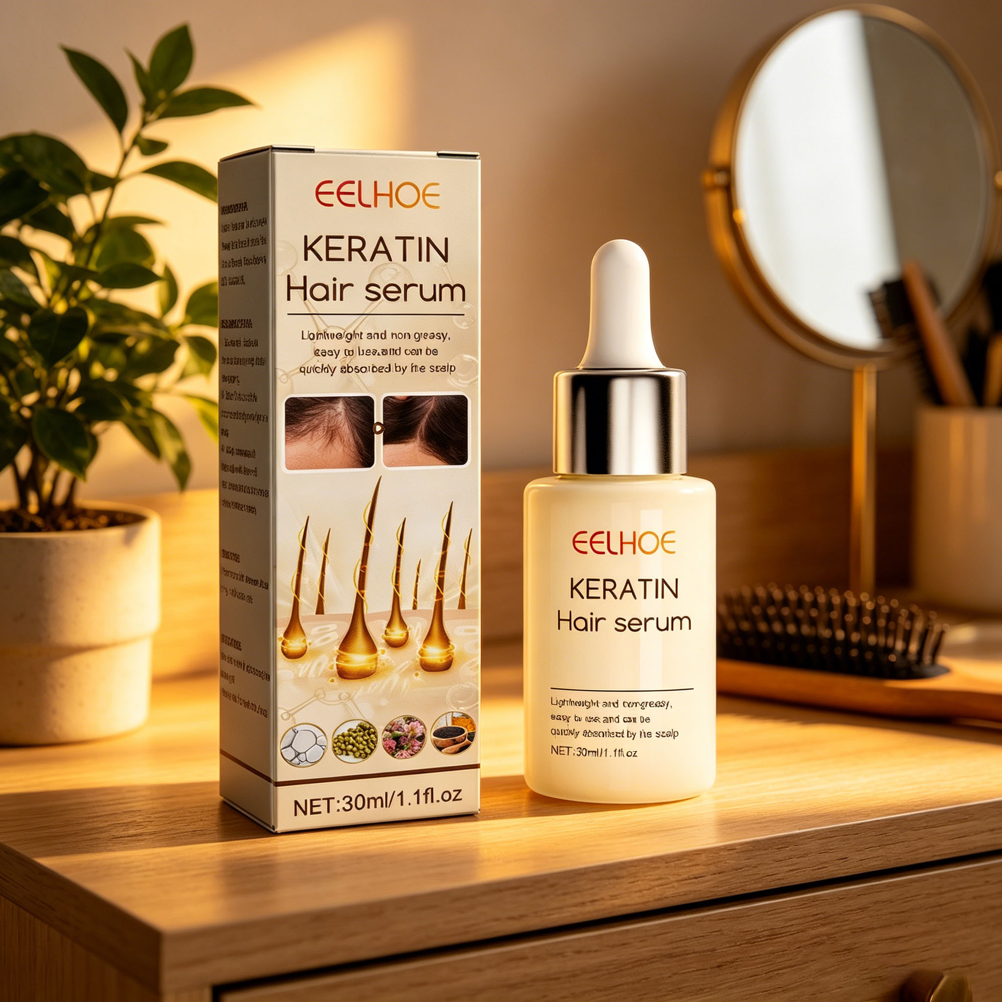 Dense Hair Essence Oil Strong  - Split End Repair Serum 评论和价格