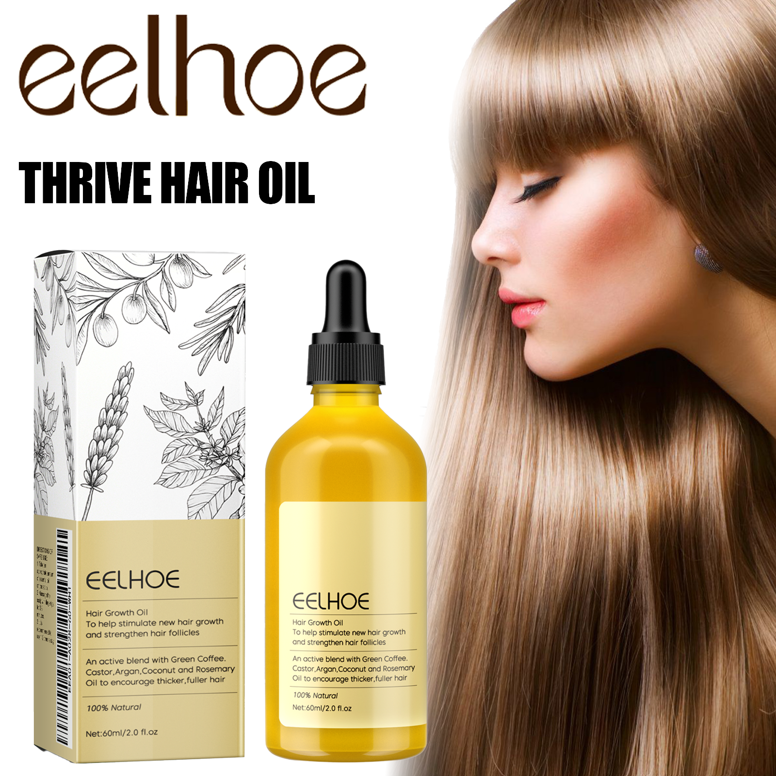 Rosemary Hair Growth Oil 60ml  - Hair Care Growth 评论和价格