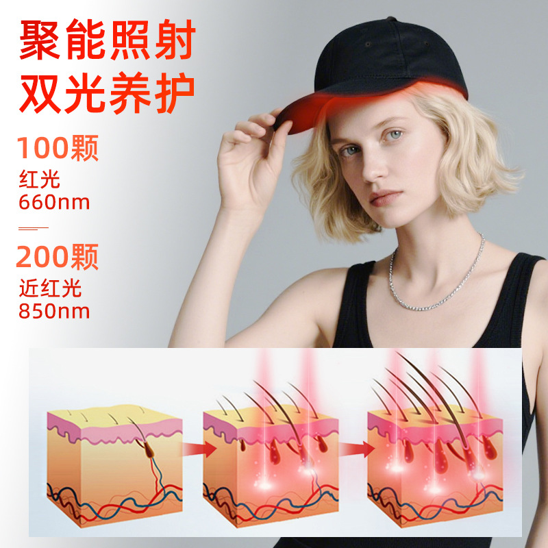 LED Red Light Hair Care Cap -  - Hair Care Growth 评论和价格