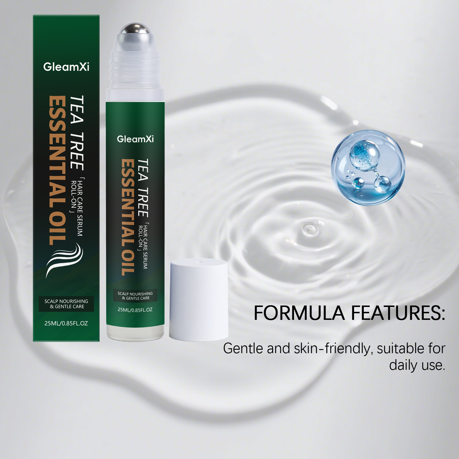 Tea Tree Hair Growth Roller Es - Split End Repair Serum 评论和价格