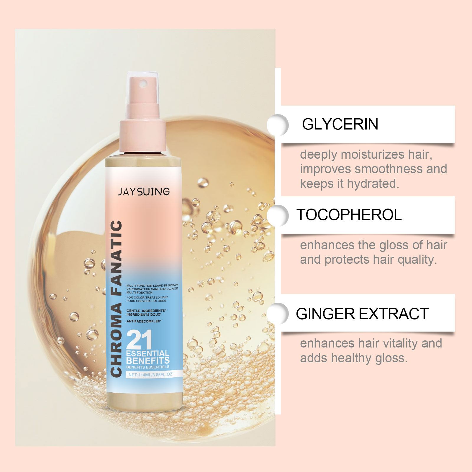 Hair Care Spray Moisturizing F - Split End Repair Serum 评论和价格