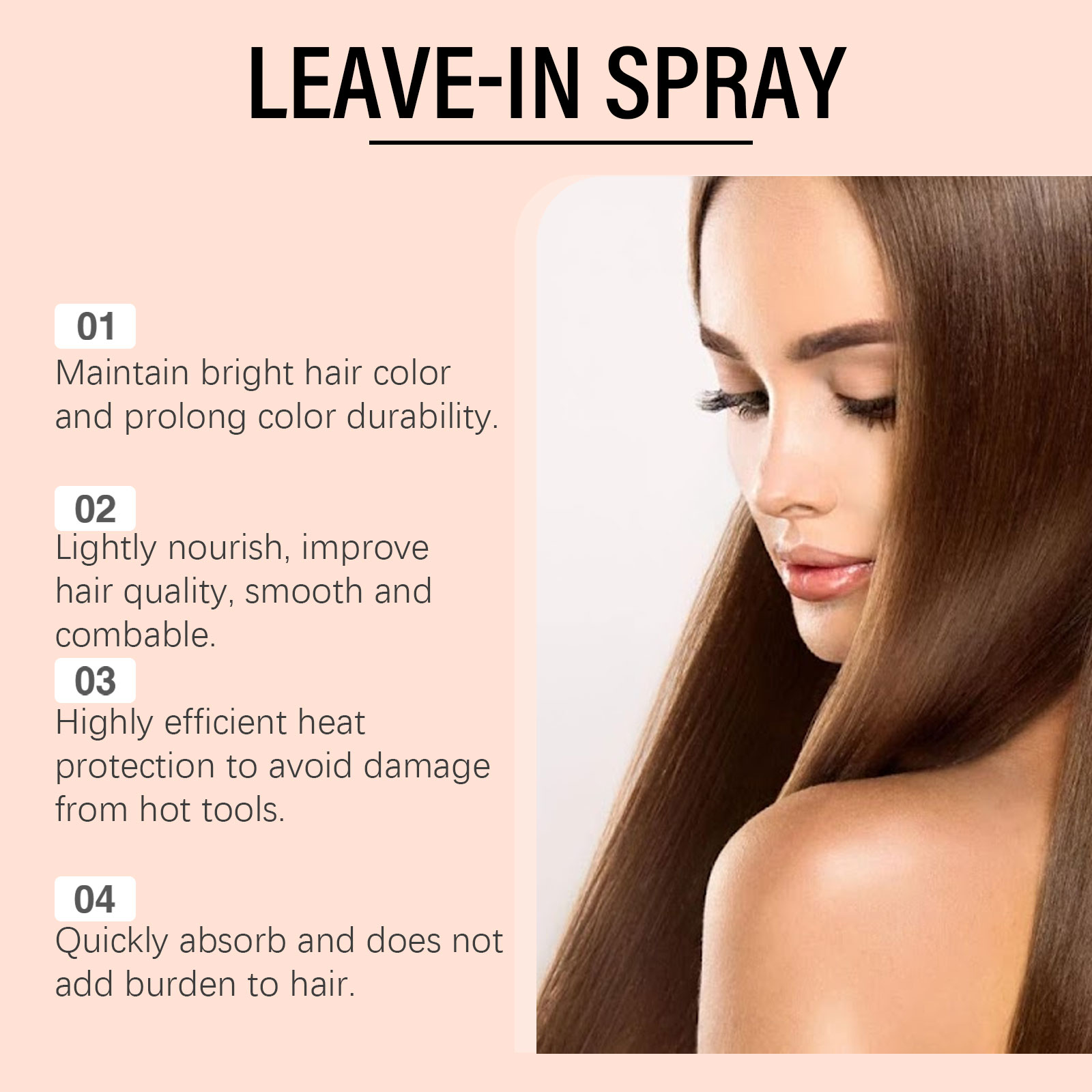 Hair Care Spray Moisturizing F - Split End Repair Serum 评论和价格