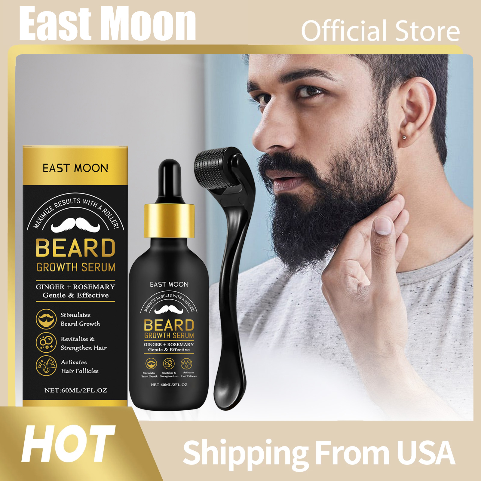 Beard Care Essential Oil Deep  - Hair Care Oil Serum 评论和价格