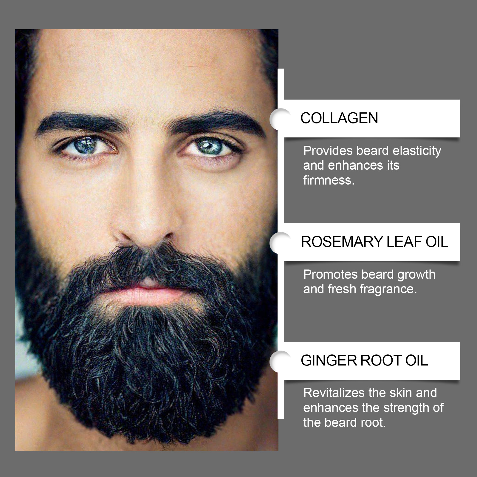 Beard Care Essential Oil Deep  - Hair Care Oil Serum 评论和价格